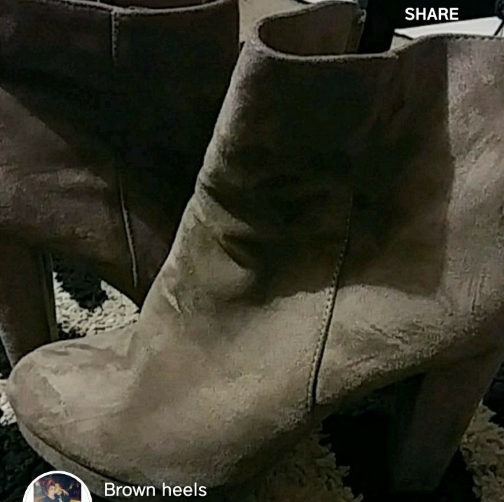 Brown heels